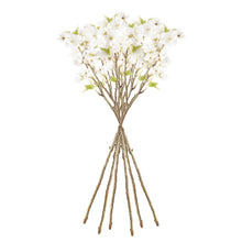 Load image into Gallery viewer, DOUBLE CHERRY BLOSSOM STEMS 28", SET OF 6

