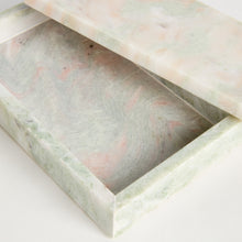 Load image into Gallery viewer, JOHANNA MARBLE LIDDED BOXES, SET OF 2
