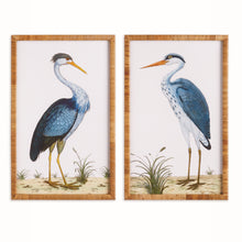 Load image into Gallery viewer, HANDSOME HERON PAIR PRINTS, SET OF 2

