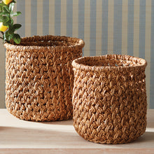 Load image into Gallery viewer, BRIDGET BANANA LEAF BASKETS, SET OF 2
