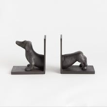 Load image into Gallery viewer, DACHSHUND BOOKENDS, SET OF 2
