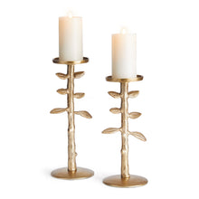 Load image into Gallery viewer, BRIER CANDLE STANDS, SET OF 2

