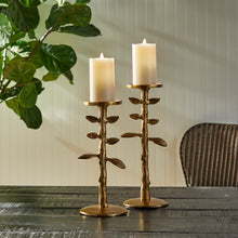 Load image into Gallery viewer, BRIER CANDLE STANDS, SET OF 2
