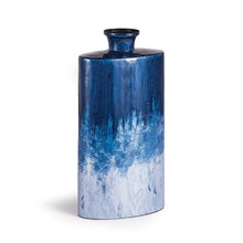 Load image into Gallery viewer, AZUL OVAL VASE SMALL

