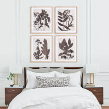 Load image into Gallery viewer, PRESSED FOLIAGE PRINTS, SET OF 4

