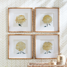 Load image into Gallery viewer, CHRYSANTHEMUM PRINTS, SET OF 4
