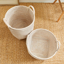 Load image into Gallery viewer, BURMA RATTAN ORCHARD BASKETS, SET OF 2
