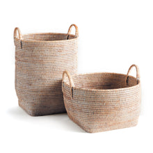 Load image into Gallery viewer, BURMA RATTAN ORCHARD BASKETS, SET OF 2
