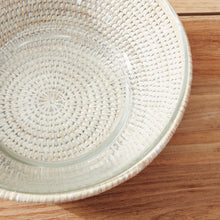 Load image into Gallery viewer, BURMA RATTAN SERVING BOWL 10.75"
