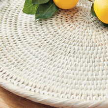 Load image into Gallery viewer, BURMA RATTAN SERVING PLATTER
