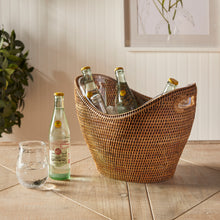 Load image into Gallery viewer, BURMA RATTAN BEVERAGE TUB LARGE
