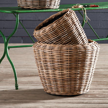Load image into Gallery viewer, Woven Dry Basket Planter 26.75"
