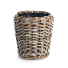 Load image into Gallery viewer, Woven Dry Basket Planter 17.75"
