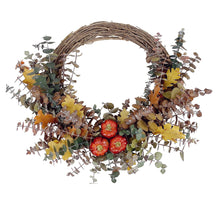 Load image into Gallery viewer, Oak Leaf Harvest Wreath
