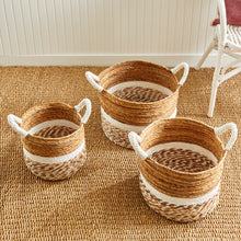 Load image into Gallery viewer, Key Largo Round Baskets, Set of 3
