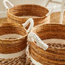 Load image into Gallery viewer, Key Largo Round Baskets, Set of 3
