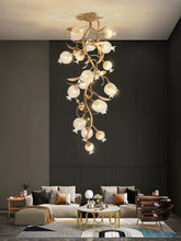 Load image into Gallery viewer, Pomegranate Brass Ceiling Lamp
