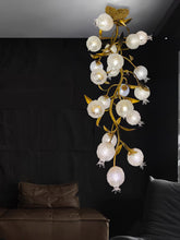 Load image into Gallery viewer, Pomegranate Brass Ceiling Lamp
