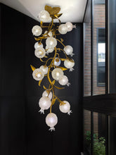 Load image into Gallery viewer, Pomegranate Brass Ceiling Lamp
