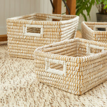 Load image into Gallery viewer, RIVERGRASS RECTANGULAR STORAGE BASKETS, SET OF 3
