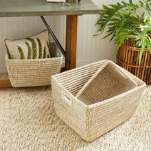 Load image into Gallery viewer, RIVERGRASS RECTANGULAR BASKETS, SET OF 3
