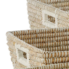 Load image into Gallery viewer, RIVERGRASS RECTANGULAR BASKETS, SET OF 3
