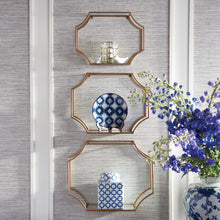 Load image into Gallery viewer, HUDSON MIRRORED WALL SHELVES, SET OF 3
