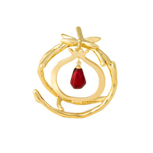 Load image into Gallery viewer, Pomegranate Seed Napkin Ring Set
