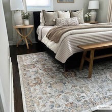 Load image into Gallery viewer, Dion Washable Floral Rug - Clearance
