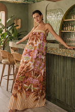 Load image into Gallery viewer, PALM OASIS WOVEN MAXI DRESS

