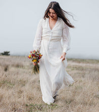 Load image into Gallery viewer, Dried Flower Bouquet with Pink Larkspur, Lavender, Yarrow &amp; Wheat
