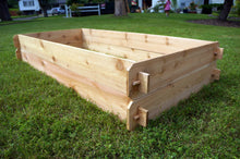 Load image into Gallery viewer, Timberlane Gardens Raised Garden Bed Kit Double Deep (Two 3x6) Select Cedar
