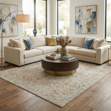 Load image into Gallery viewer, Kabungahan Oushak Style Floral Rug
