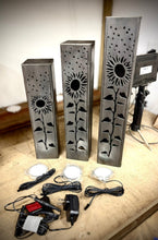 Load image into Gallery viewer, Sunflowers Under the Stars Indoor Luminary | Multiple Sizes
