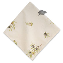 Load image into Gallery viewer, French Provencal napkin - Cotton - Clos des Oliviers cream | Label France
