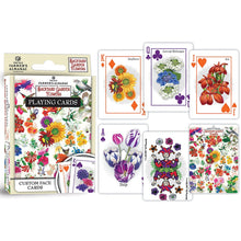 Load image into Gallery viewer, Farmer's Almanac - Backyard Garden Flowers Playing Cards
