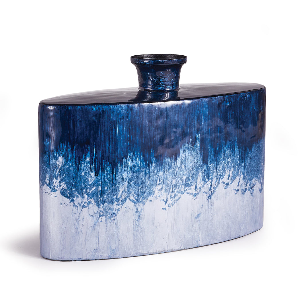 Azul Decorative Flask Vase