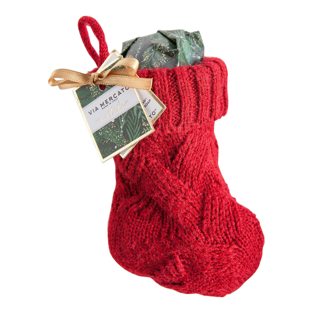 Mini Stocking Gift Set - Red