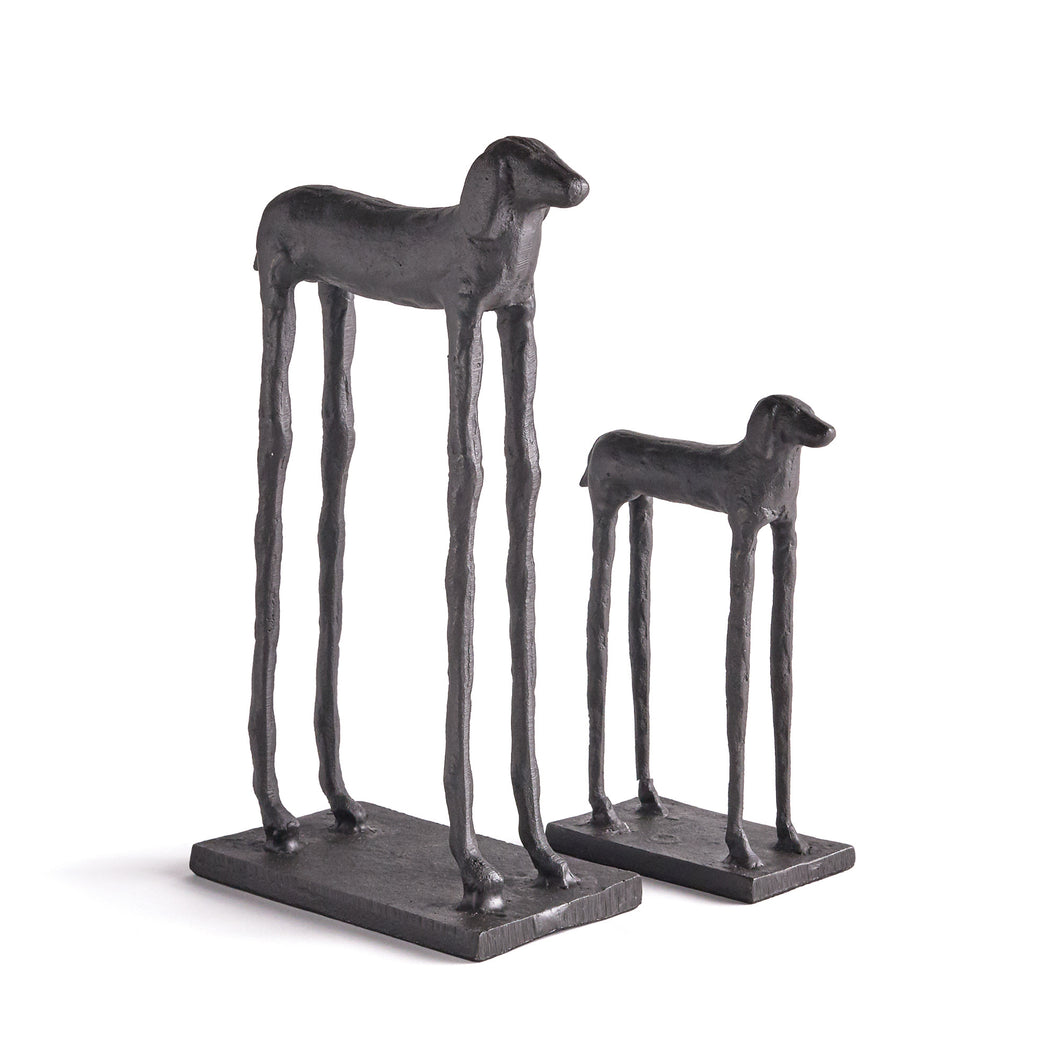 Two Hounds, Set Of 2