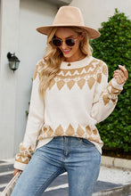 Load image into Gallery viewer, Tanenbaum Round Neck Long Sleeve Sweater
