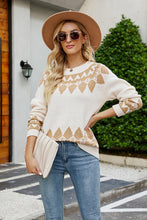 Load image into Gallery viewer, Tanenbaum Round Neck Long Sleeve Sweater
