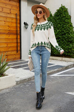 Load image into Gallery viewer, Tanenbaum Round Neck Long Sleeve Sweater
