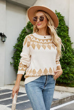 Load image into Gallery viewer, Tanenbaum Round Neck Long Sleeve Sweater
