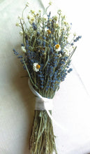 Load image into Gallery viewer, Sweet Spring Meadow dried lavender flower  bouquet pre order for August
