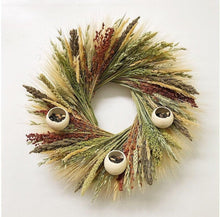 Load image into Gallery viewer, Birdfeed organic wreath- A Great Bird lover gift! Dried Flower Wreath
