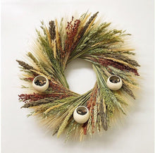 Load image into Gallery viewer, Birdfeed organic spring &amp; summer wreath- a great bird lover gift! handmade in the USA
