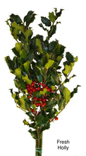 Load image into Gallery viewer, Mixed Fresh Holiday Greens  30 pounds
